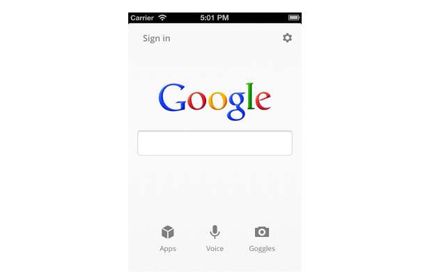 New Google Search app