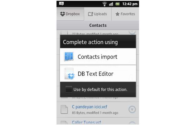 How to sync contacts