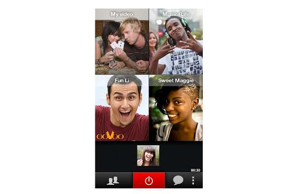 Oovoo apps for iOS and Android