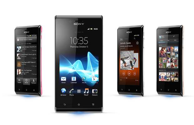 Xperia T, Xperia V and Xperia J