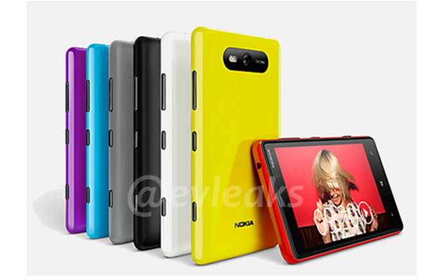 Purported images of Nokia Lumia 820