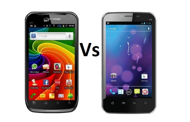 Micromax Elite A84 vs Karbonn A18