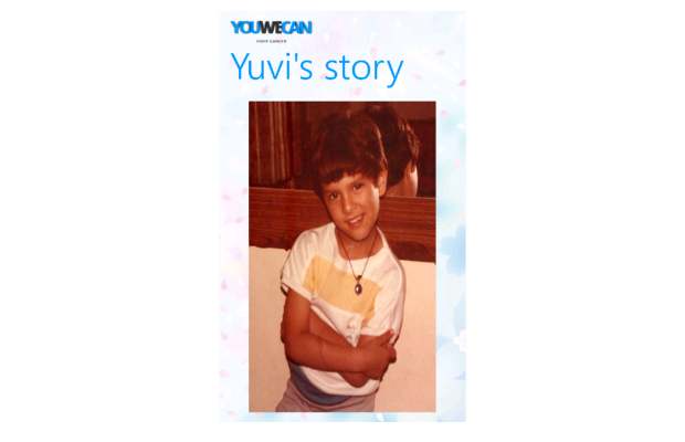 app for Yuvi's cancer awareness