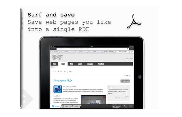 Web to PDF now available for iOS