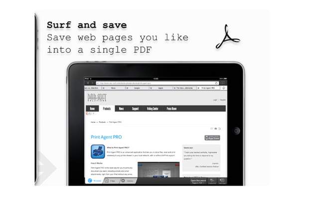 Web to PDF now available for iOS
