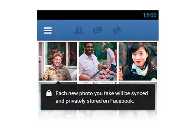 Android Facebook app gets auto image upload feature