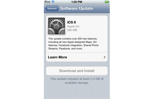 How to download and install iOS 6