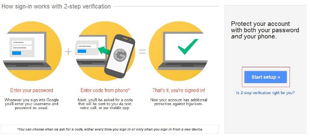 How to add two step authentication