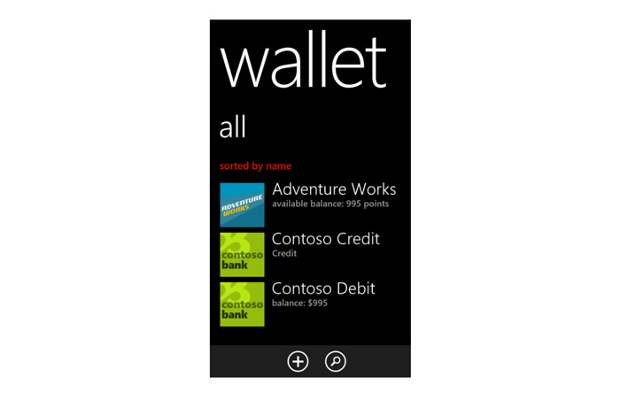 Microsoft demos NFC-enabled mobile wallet feature