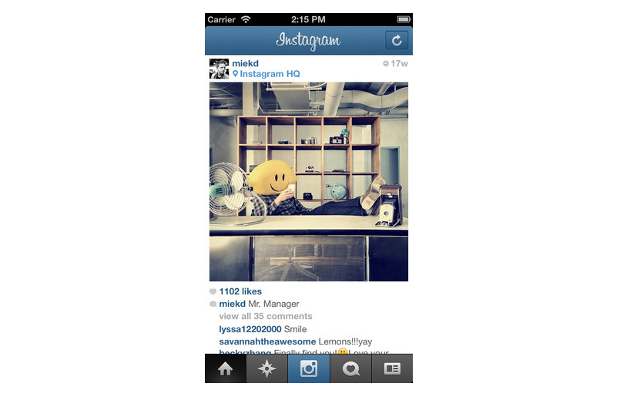 Instagram update brings support for iPhone 5