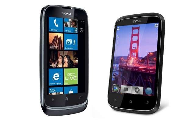 Nokia Lumia 610 vs HTC Desire C