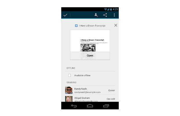 Google Drive for Android