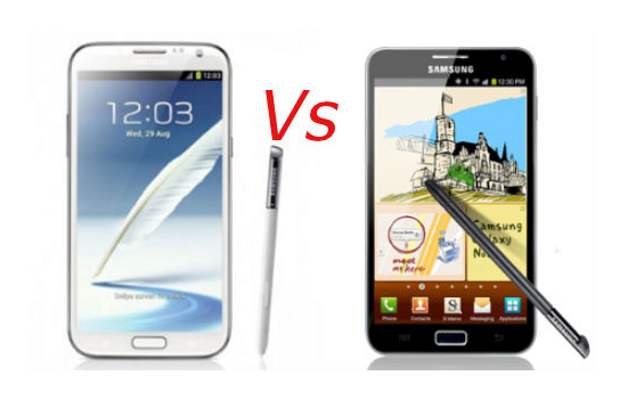 Samsung Galaxy Note vs Galaxy Note 2
