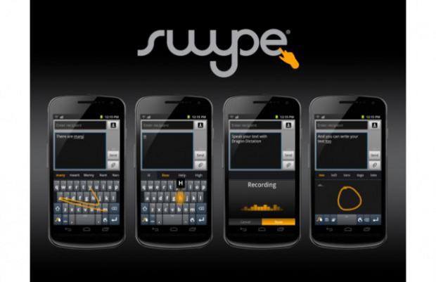 Swype gets split keyboard, dictionary sync