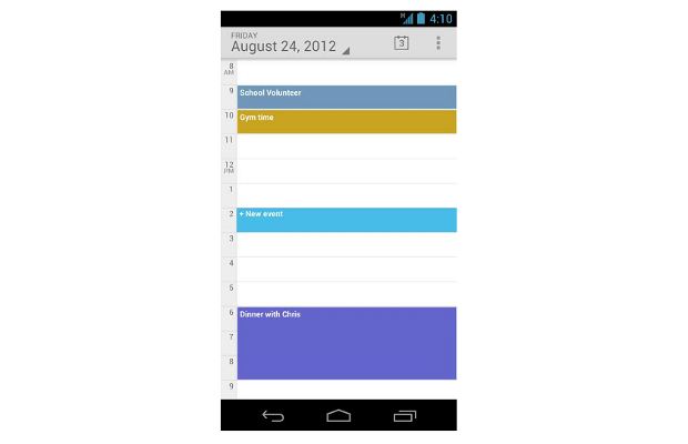 Google updates Calendar app