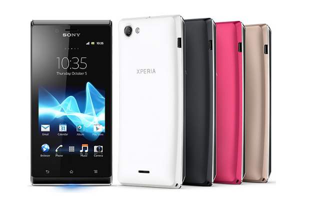 Sony launches Xperia J