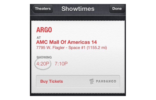 Apple Siri to book movie tickets