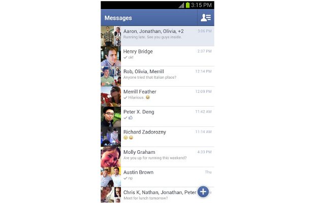 Facebook app updated for iOS, Android