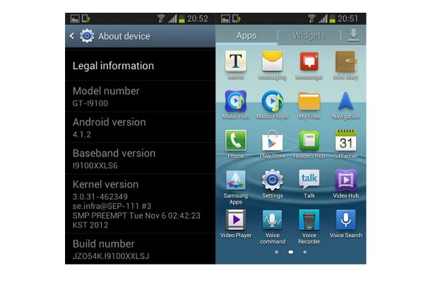 Jelly Bean upgrade for Samsung Galaxy SII leaked