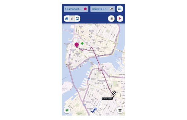 Nokia HERE maps app now available for iOS