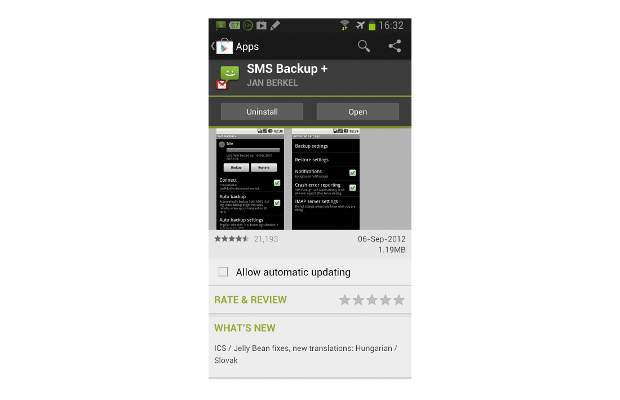 How to Backup SMS and call log to Gmail