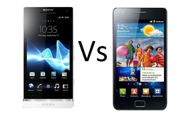 Sony Xperia S vs Samsung Galaxy SII