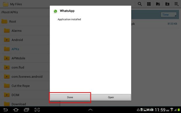How to Install Whatsapp