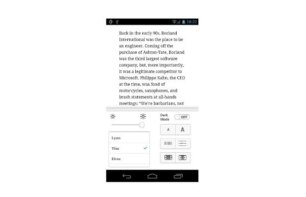 Instapaper app update