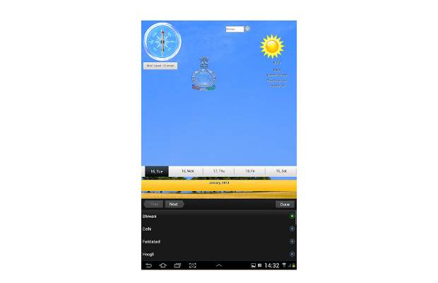Indian Met department launches weather app