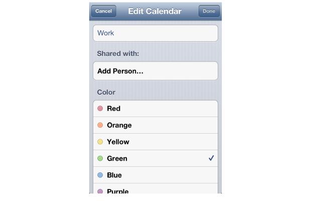 How to share Calendar
