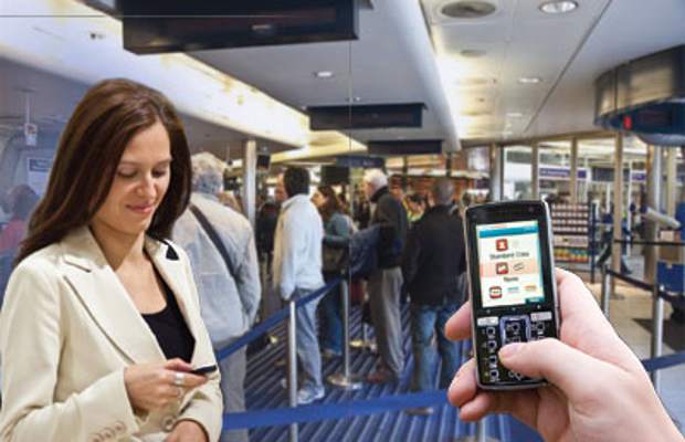Airports will accept on-screen tickets