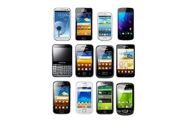 Four new Samsung Galaxy handset