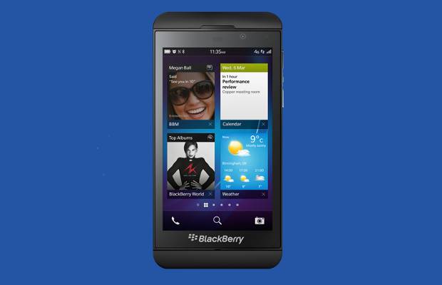 BlackBerry Z10 officially launched