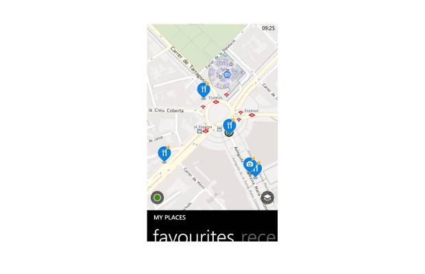 Nokia HERE maps app