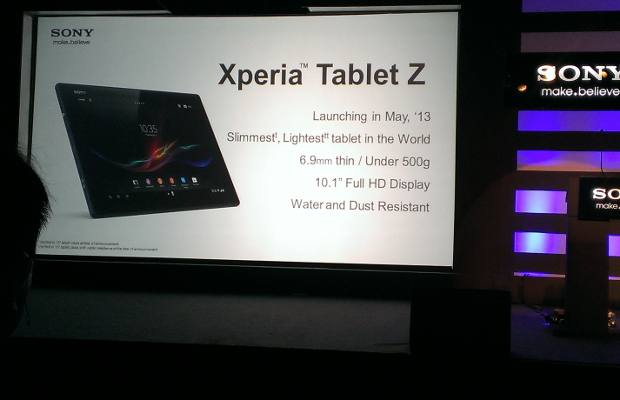 Sony Xperia Z tab