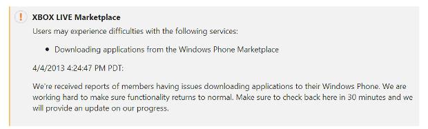 Windows Phone store suffers app download woes