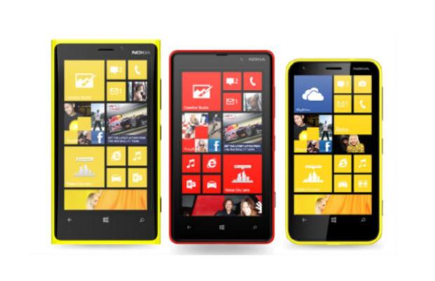 Nokia Lumia 920, Lumia 820 and Lumia 620