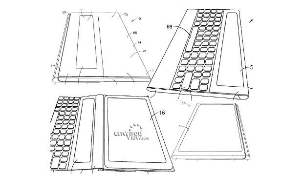 Nokia Patent reveals a tab with attached keyboard