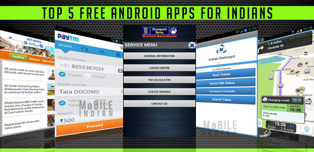 top five apps