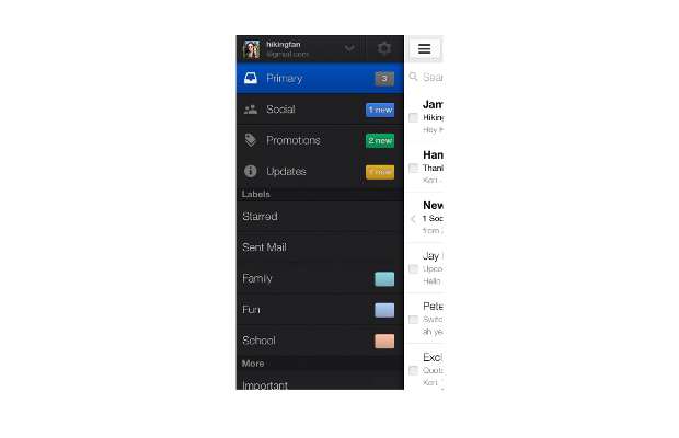 New Gmail Inbox facelift
