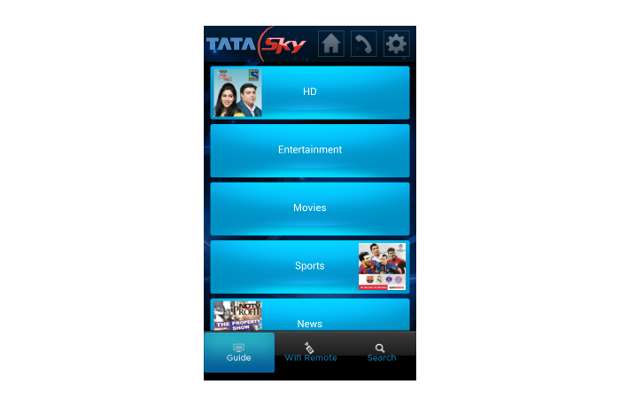 Tata Sky Mobile app for Android updated