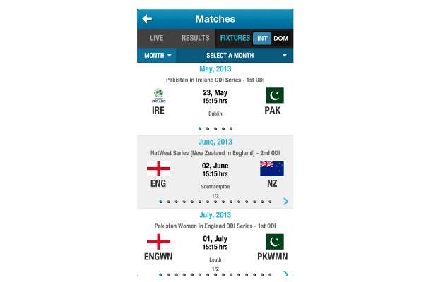 ESPNCricinfo app