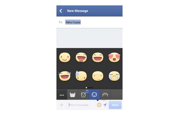 How to add stickers to Facebook