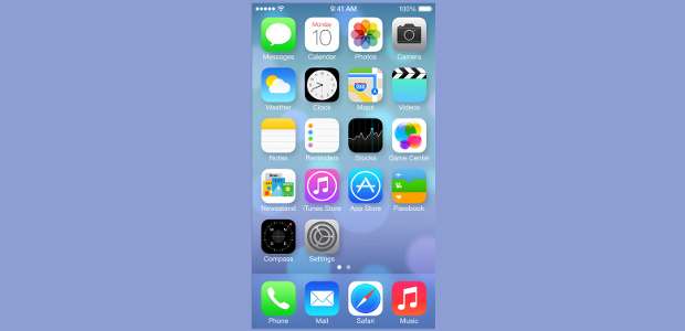 Apple unveils the new iOS 7
