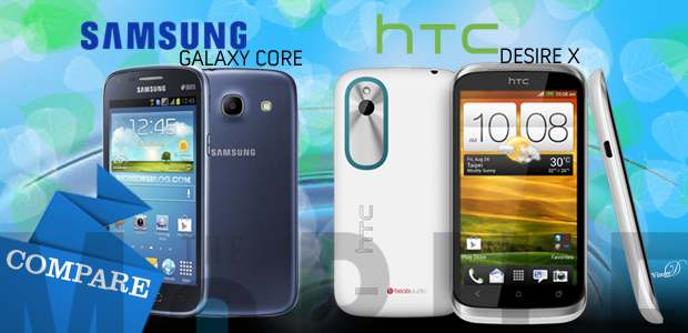 Samsung Galaxy Core vs HTC Desire X