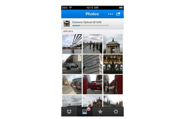 Dropbox app for iOS gets Swipe gestures