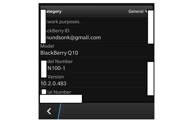 BlackBerry 10.2 upgrade leaked