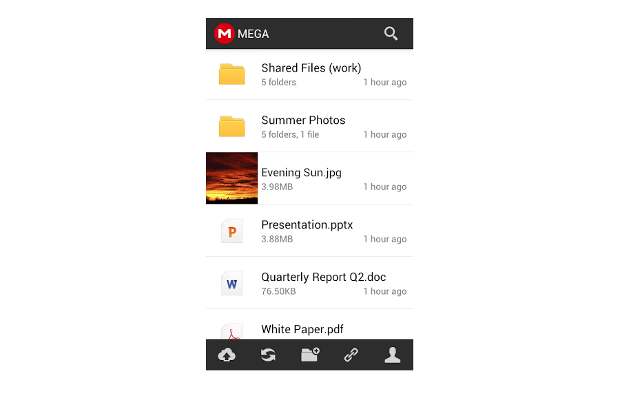 Official MEGA app for Android arrives