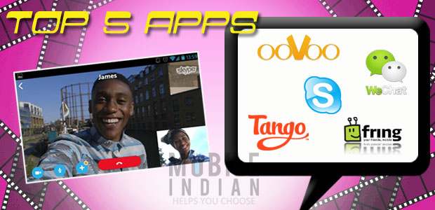 top five apps