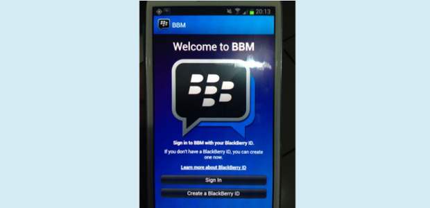 BlackBerry Messenger on Android